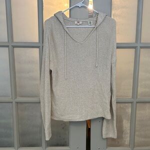 Levi’s women Cozy Beige Knit sweater Hoodie
